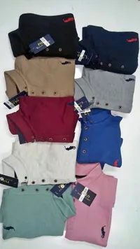 تيشيرت بولو رجالي بأزرار - بولو رالف لورين (Polo Ralph Lauren)
