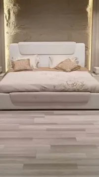 سرير نوم مودرن بظهر مبطن