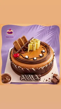 كيكة اللوتس - بلاك فورست (Black Forest)