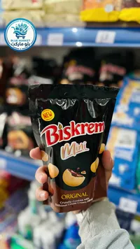 بسكويت محشو بكريمة الكاكاو - بيسكريم ميني (Biskrem)