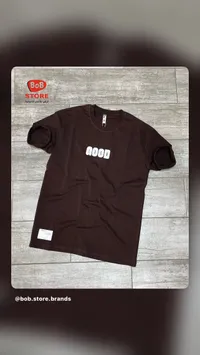 تيشيرت رجالي بكلمة جود - بوب ستور (Bob Store)