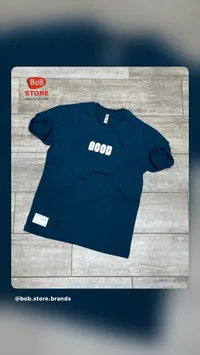 تيشيرت رجالي كاجوال بكلمة جود - بوب ستور (Bob Store)