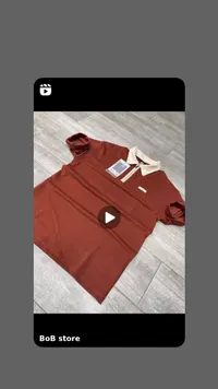 قميص بولو رجالي بسحاب - بوب ستور (BoB store)