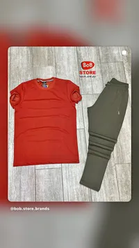 طقم ملابس رجالي صيفي - بوب ستور (Bob Store)