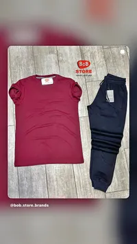 طقم ملابس رجالي صيفي - بوب ستور (Bob Store)