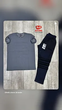 طقم ملابس صيفي رجالي - بوب ستور (Bob Store)