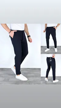بنطال قماش كاجوال رجالي - بي جي مودا (BG Moda)