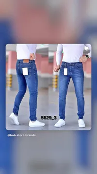 جينز رجالي أزرق (Bob Store)