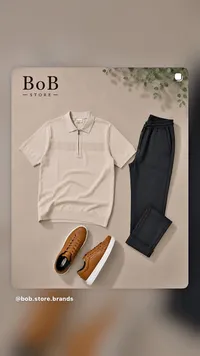 طقم ملابس رجالية - BoB Store