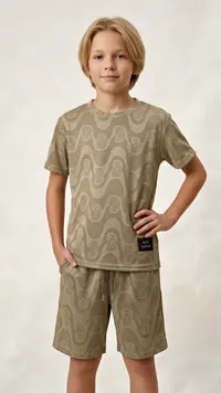 طقم صيفي للأولاد - بوي فاشن (Boy Fashion)