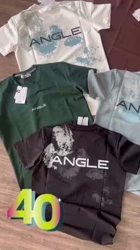 تيشيرت رجالي صيفي - أنجل (Angle) - سوق غزة