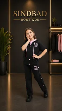 طقم ملابس رياضية للبنات - سندباد بوتيك (Sindbad Boutique)