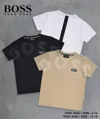 تيشيرت أطفال قطني - بوس (Boss)