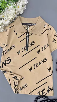 بلوزة بولو صيفية للأطفال - دبليو جينز (W Jeans)