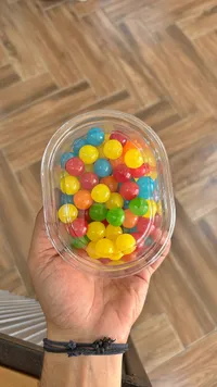 حلوى جيلي بينز ملونة