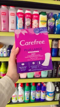 فوط يومية بلس لارج - كيرفري (Carefree)