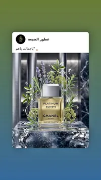 عطر بلاتينوم إغوِست - شانيل (Chanel) - سوق غزة