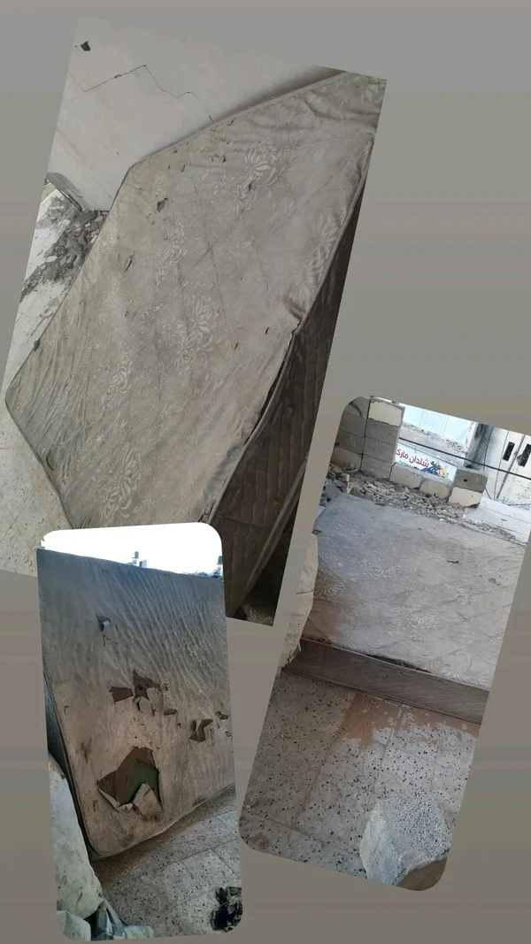 فرشة تخت بحالة جيدا اسفنج منيح بس بدها غلاف - مفروشات - سوق غزة