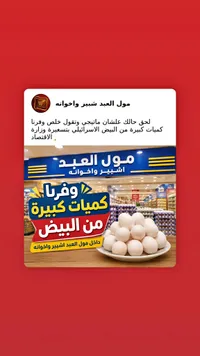 بيض طازج - مول العبد اشبير واخوانه