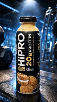 مشروب بروتين HiPRO بنكهة الكوكيز والكريمة (Danone)