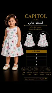 فستان بناتي مشجر - كابيتول (Capitol)