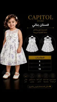 فستان بناتي مشجر - كابيتول (Capitol)