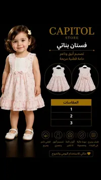 فستان بناتي صيفي - كابيتول ستور (Capitol Store)