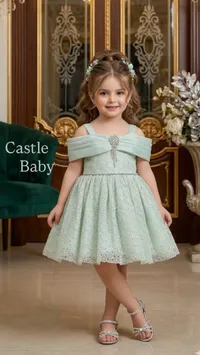فستان سهرة للأطفال - كاسل بيبي (Castle Baby)
