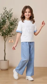 طقم ملابس صيفي بناتي - غوتشي (Gucci)
