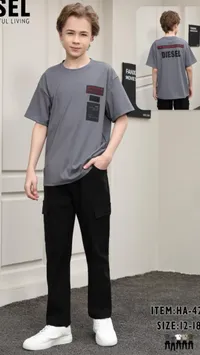 طقم ملابس أولادي صيفي - ديزل (Diesel)