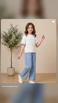 طقم ملابس صيفي للبنات - كاسل بيبي سنتر (Castle Baby Center)