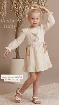 فستان أطفال كلاسيكي - كاستل بيبي (Castle Baby)