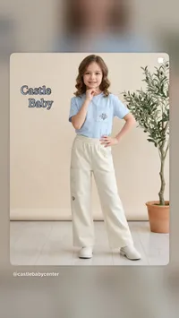 طقم ملابس صيفي للأطفال - كاسل بيبي (Castle Baby)