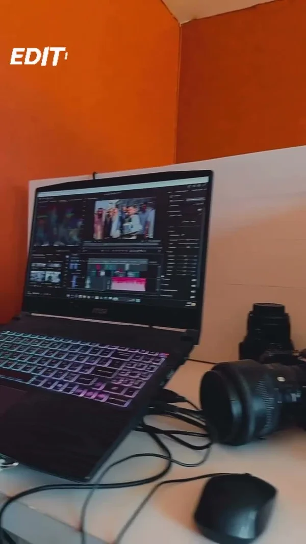 لابتوب مونتاج احترافي - إم إس آي (MSI) - استديوهات التصوير - سوق غزة