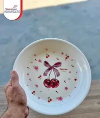 طبق تقديم كرز - ووتركلر (Watercolor)