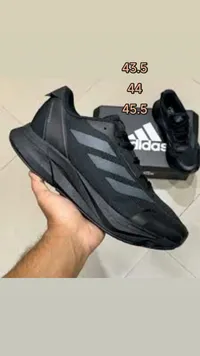 حذاء رياضي شبابي أسود - أديداس (Adidas)