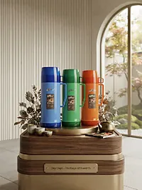 ترامس فكيوم (Day Days Vacuum Flask) بألوان زاهية متعددة - سوق غزة