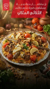 الثالثي المثالي - وجبة شرقية مشاوي