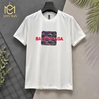 تيشيرت رجالي عصري بطبعة بالينسياغا - سيتي مان (City Man)