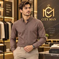قميص مخطط - سيتي مان (City Man)