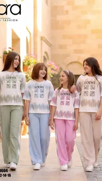 طقم ملابس صيفية للبنات - لويفي (Loewe)