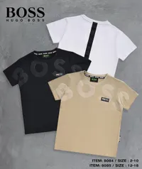 تيشيرت أطفال قطني - بوس (Boss)