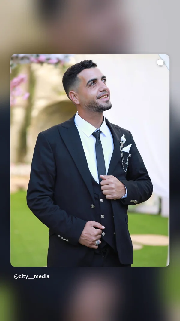 بدلة فرح شبابية كلاسيكية - سيتي ميديا (City Media) - صيانة وتصليح - سوق غزة