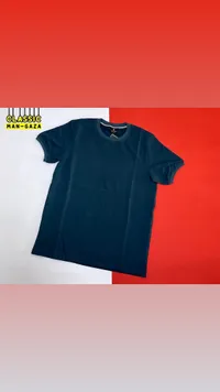 تيشيرت رجالي سادة - كلاسيك مان غزة (Classic Man-Gaza)