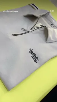 قميص بولو رجالي بسحاب - سيجنتشر (Signature)