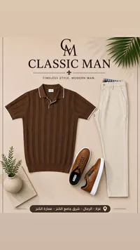 تشكيلة ملابس رجالية - كلاسيك مان (Classic Man)