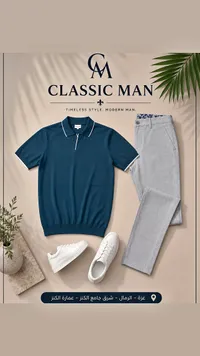 ملابس رجالية كلاسيكية (Classic Man)