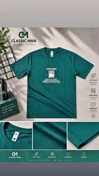 تيشيرت بطباعة - كلاسيك مان (Classic Man)