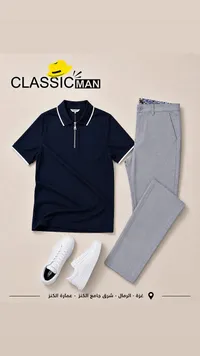 تشكيلة ملابس رجالية كلاسيك مان (Classic Man)
