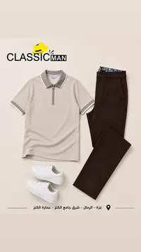 طقم ملابس رجالية كلاسيك مان (Classic Man)